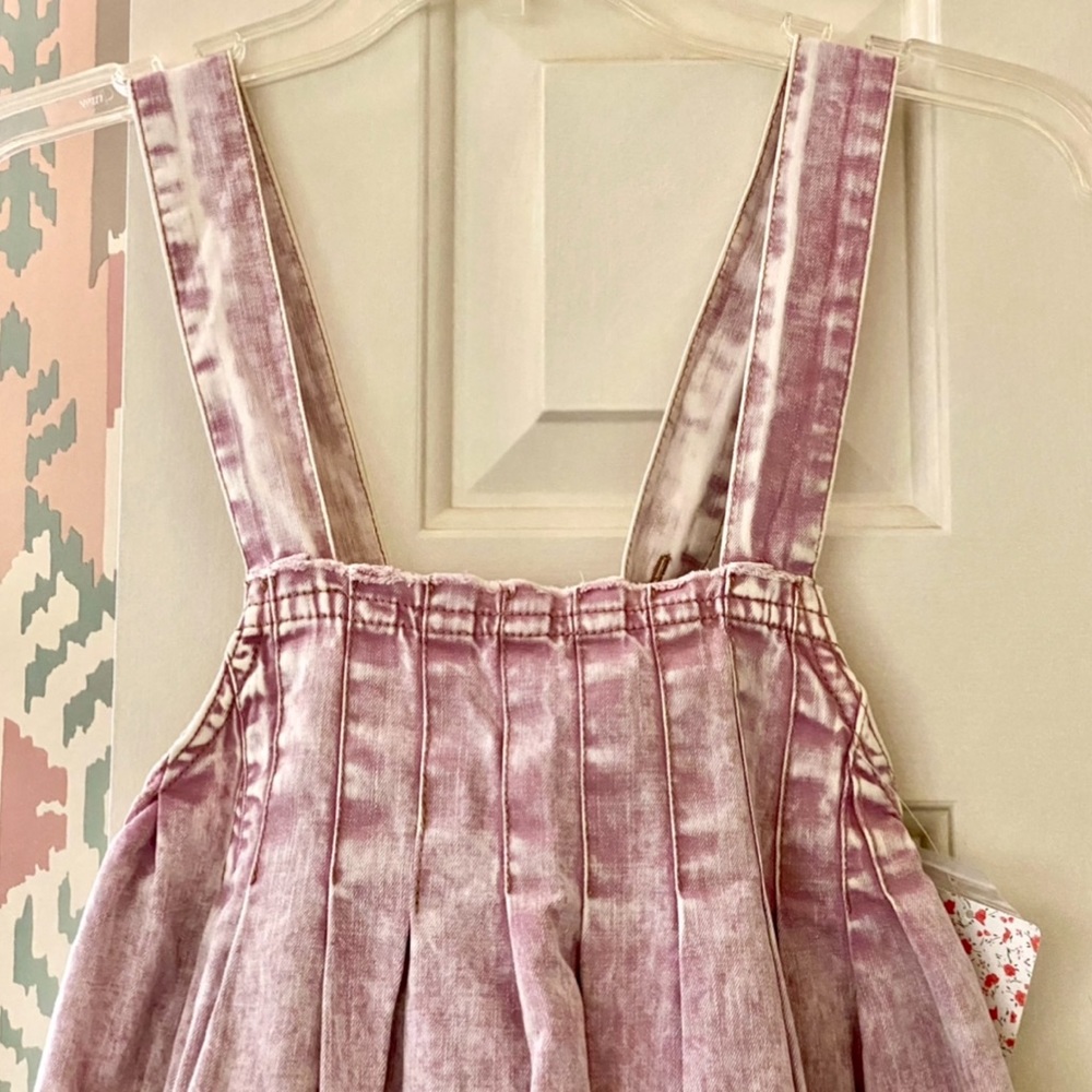 🌺🎉HP🎉🌺 NWT Free People Marina Babydoll Denim Top - Picture 10 of 16